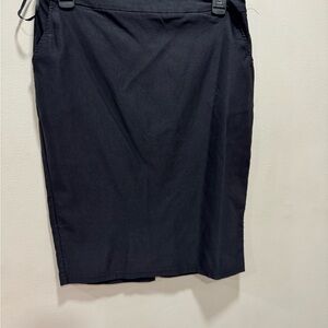 Classic Black Pencil Skirt